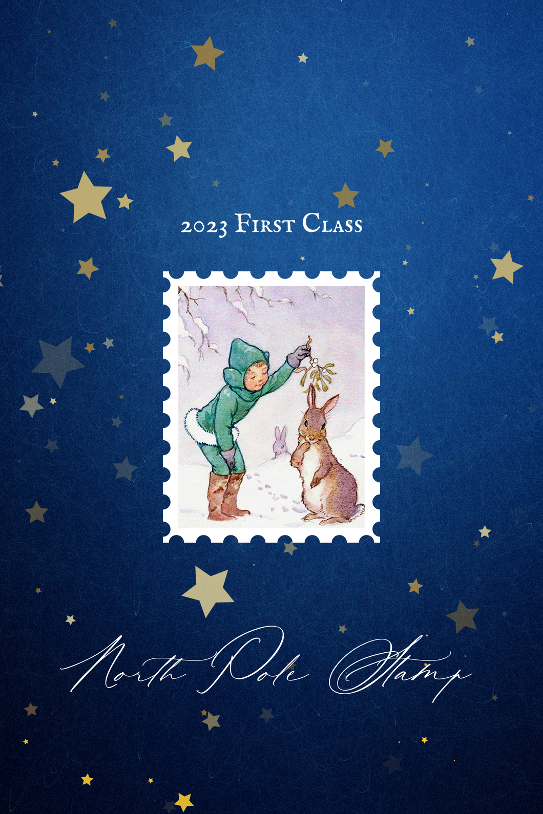 2023 North Pole Stamp